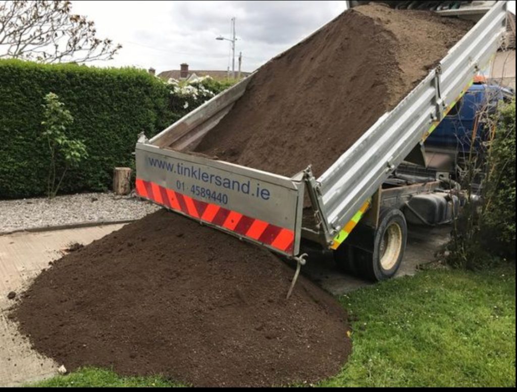 screened topsoil